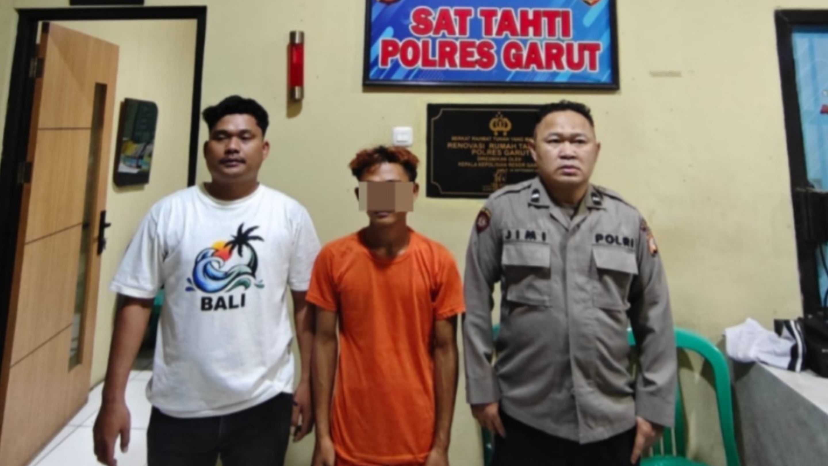Polres Garut Bekuk Pelaku Kekerasan Seksual Anak di Kawasan Pantai Ciawi